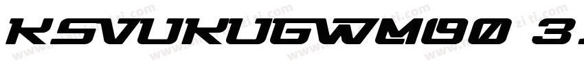 KSVUKUGWMO0 32 40字体转换
